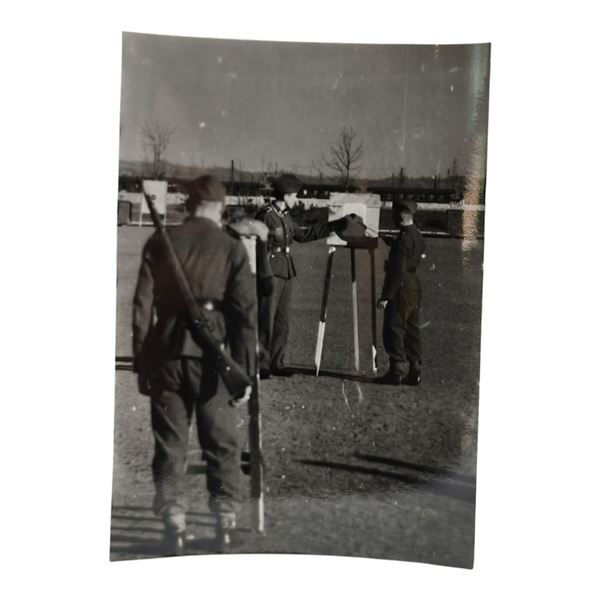 Unpublished Dutch Waffen SS Volunteer Legion - Graz Training Center 1942 Photograph