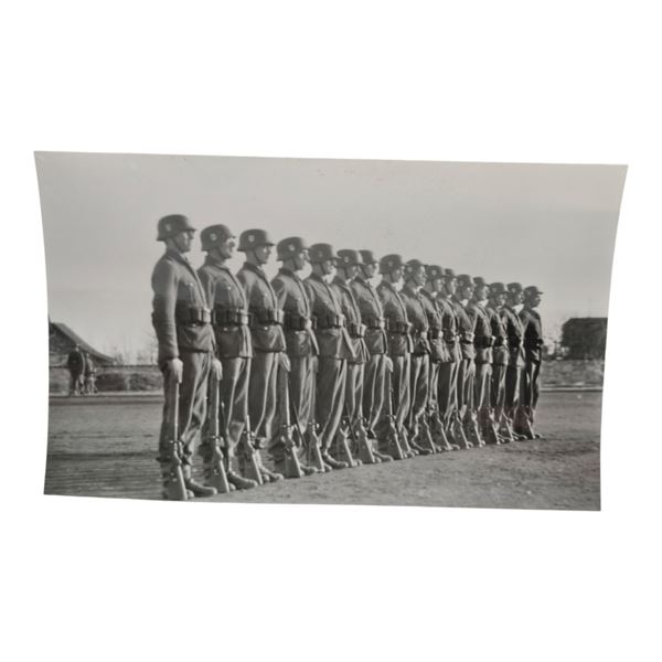 Unpublished Dutch Waffen SS Volunteer Legion - Graz Training Center 1942 Photograph