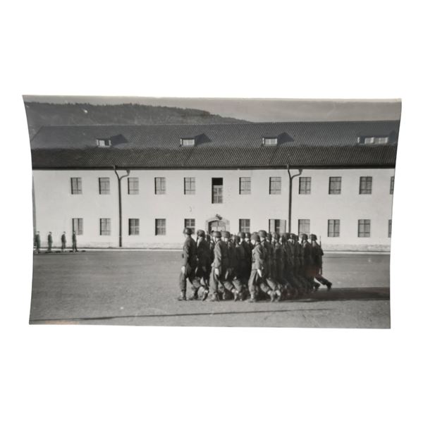 Unpublished Dutch Waffen SS Volunteer Legion - Graz Training Center 1942 Photograph