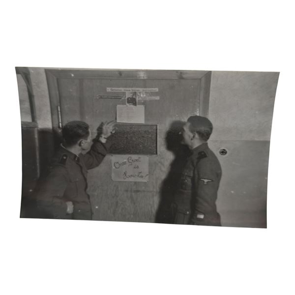 Unpublished Dutch Waffen SS Volunteer Legion - Graz Training Center 1942 Photograph