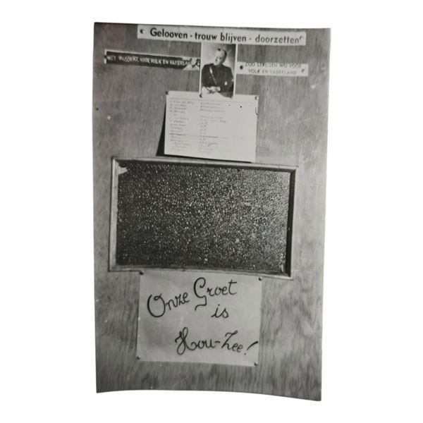 Unpublished Dutch Waffen SS Volunteer Legion - Graz Training Center 1942 Photograph