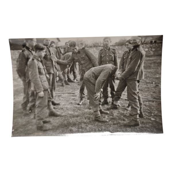 Unpublished Dutch Waffen SS Volunteer Legion - Graz Training Center 1942 Photograph