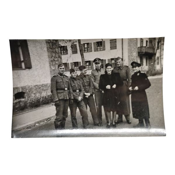 Unpublished Dutch Waffen SS Volunteer Legion - Graz Training Center 1942 Photograph