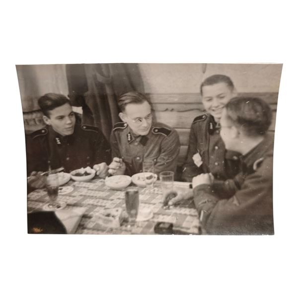 Unpublished Dutch Waffen SS Volunteer Legion - Graz Training Center 1942 Photograph