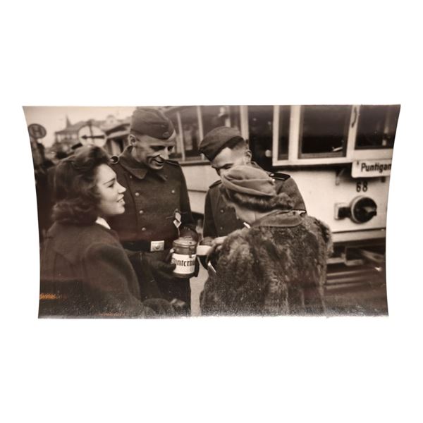 Unpublished Dutch Waffen SS Volunteer Legion - Graz Training Center 1942 Photograph