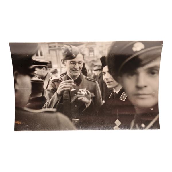 Unpublished Dutch Waffen SS Volunteer Legion - Graz Training Center 1942 Photograph