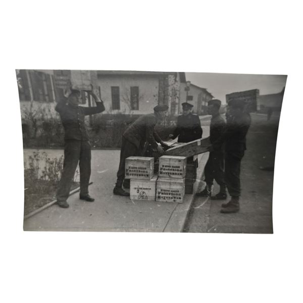 Unpublished Dutch Waffen SS Volunteer Legion - Graz Training Center 1942 Photograph