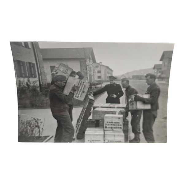 Unpublished Dutch Waffen SS Volunteer Legion - Graz Training Center 1942 Photograph