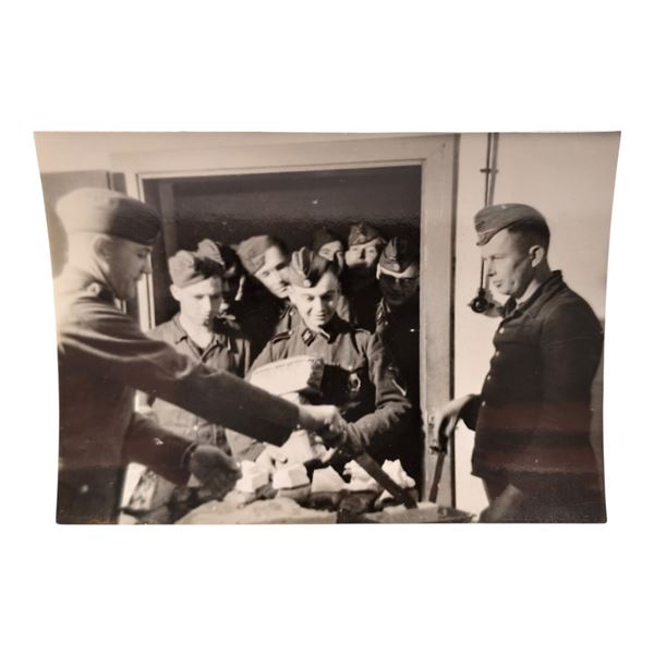 Unpublished Dutch Waffen SS Volunteer Legion - Graz Training Center 1942 Photograph