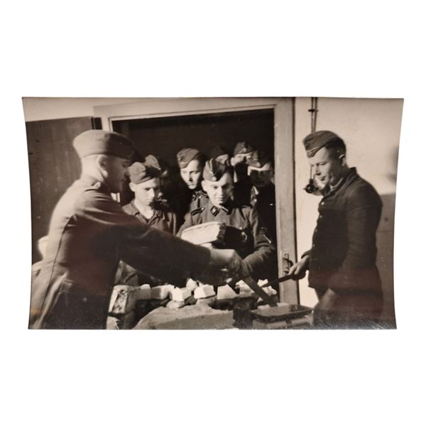 Unpublished Dutch Waffen SS Volunteer Legion - Graz Training Center 1942 Photograph