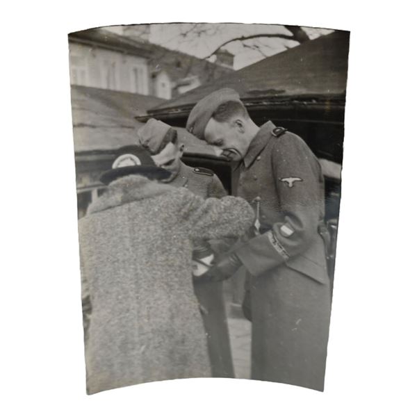 Unpublished Dutch Waffen SS Volunteer Legion - Graz Training Center 1942 Photograph