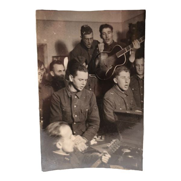 Unpublished Dutch Waffen SS Volunteer Legion - Graz Training Center 1942 Photograph