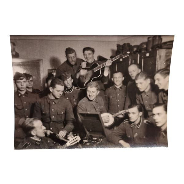 Unpublished Dutch Waffen SS Volunteer Legion - Graz Training Center 1942 Photograph