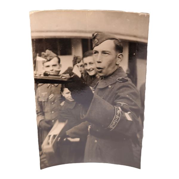 Unpublished Dutch Waffen SS Volunteer Legion - Graz Training Center 1942 Photograph