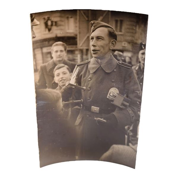 Unpublished Dutch Waffen SS Volunteer Legion - Graz Training Center 1942 Photograph