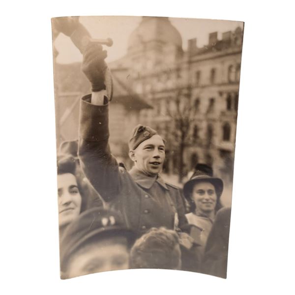 Unpublished Dutch Waffen SS Volunteer Legion - Graz Training Center 1942 Photograph