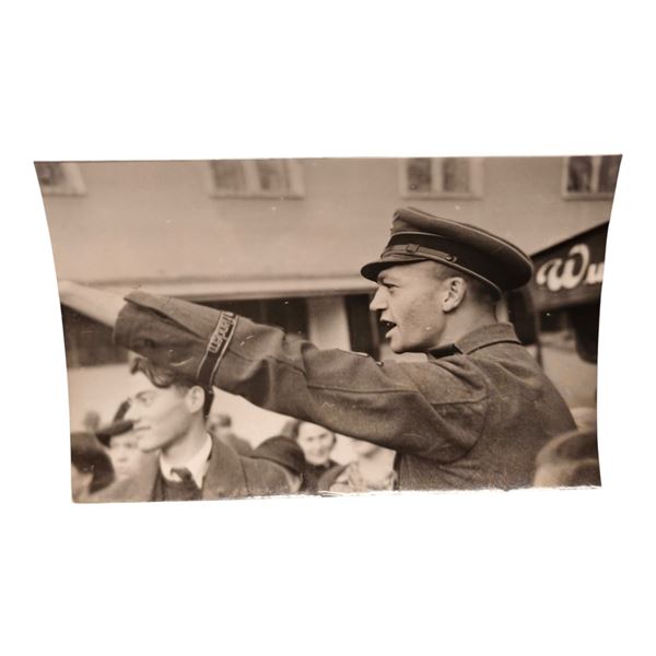 Unpublished Dutch Waffen SS Volunteer Legion - Graz Training Center 1942 Photograph