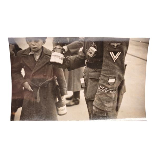 Unpublished Dutch Waffen SS Volunteer Legion - Graz Training Center 1942 Photograph