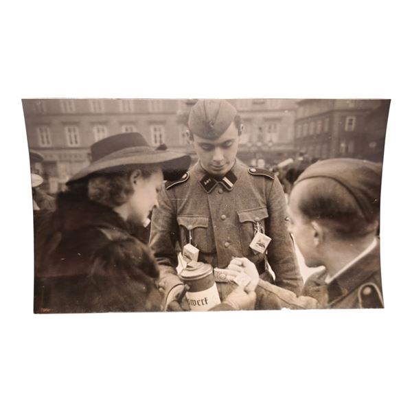 Unpublished Dutch Waffen SS Volunteer Legion - Graz Training Center 1942 Photograph