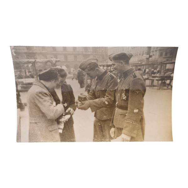 Unpublished Dutch Waffen SS Volunteer Legion - Graz Training Center 1942 Photograph