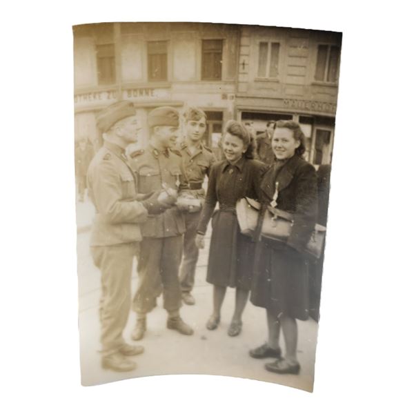 Unpublished Dutch Waffen SS Volunteer Legion - Graz Training Center 1942 Photograph