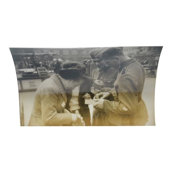 Unpublished Dutch Waffen SS Volunteer Legion - Graz Training Center 1942 Photograph