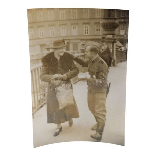 Unpublished Dutch Waffen SS Volunteer Legion - Graz Training Center 1942 Photograph