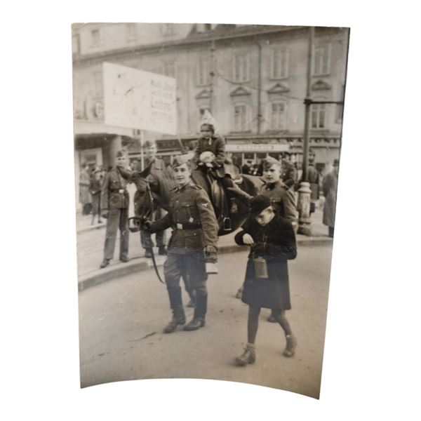 Unpublished Dutch Waffen SS Volunteer Legion - Graz Training Center 1942 Photograph