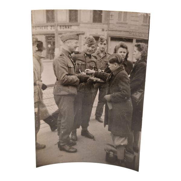 Unpublished Dutch Waffen SS Volunteer Legion - Graz Training Center 1942 Photograph