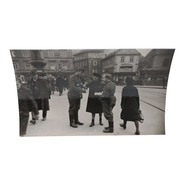 Unpublished Dutch Waffen SS Volunteer Legion - Graz Training Center 1942 Photograph