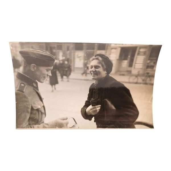 Unpublished Dutch Waffen SS Volunteer Legion - Graz Training Center 1942 Photograph