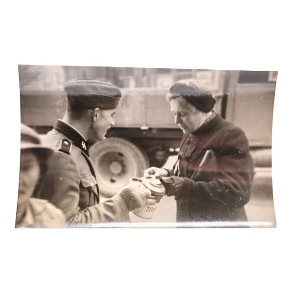 Unpublished Dutch Waffen SS Volunteer Legion - Graz Training Center 1942 Photograph