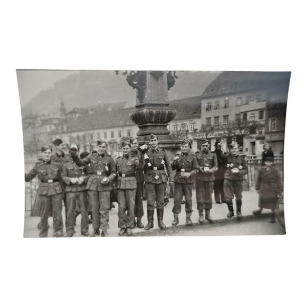 Unpublished Dutch Waffen SS Volunteer Legion - Graz Training Center 1942 Photograph