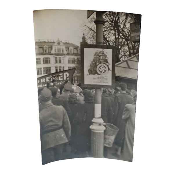 Unpublished Dutch Waffen SS Volunteer Legion - Graz Training Center 1942 Photograph