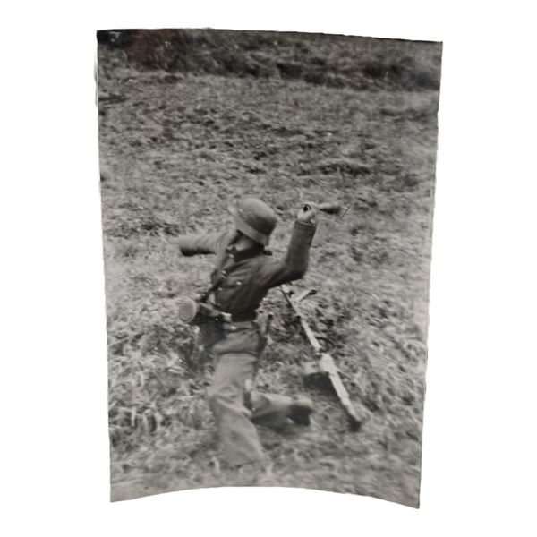 Unpublished Dutch Waffen SS Volunteer Legion - Graz Training Center 1942 Photograph