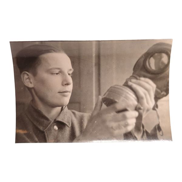 Unpublished Dutch Waffen SS Volunteer Legion - Graz Training Center 1942 Photograph