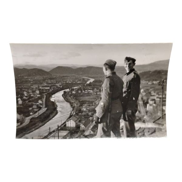 Unpublished Dutch Waffen SS Volunteer Legion - Graz Training Center 1942 Photograph