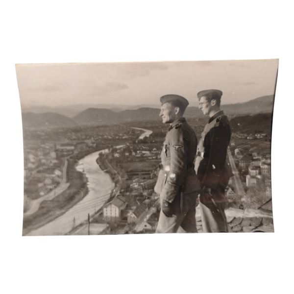 Unpublished Dutch Waffen SS Volunteer Legion - Graz Training Center 1942 Photograph