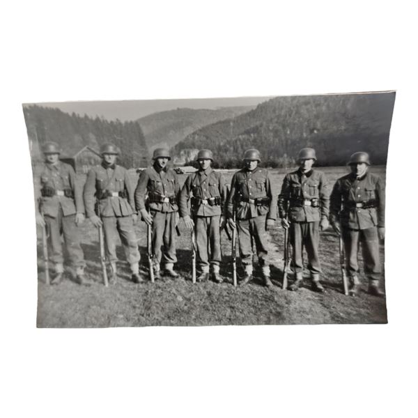 Unpublished Dutch Waffen SS Volunteer Legion - Graz Training Center 1942 Photograph