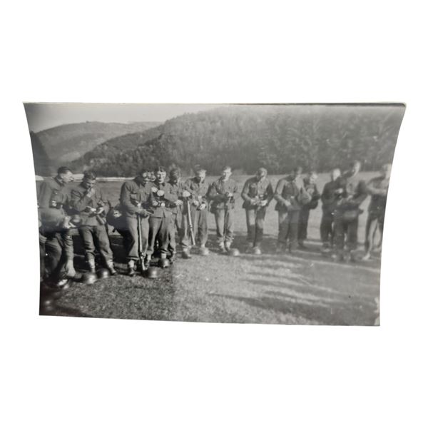 Unpublished Dutch Waffen SS Volunteer Legion - Graz Training Center 1942 Photograph