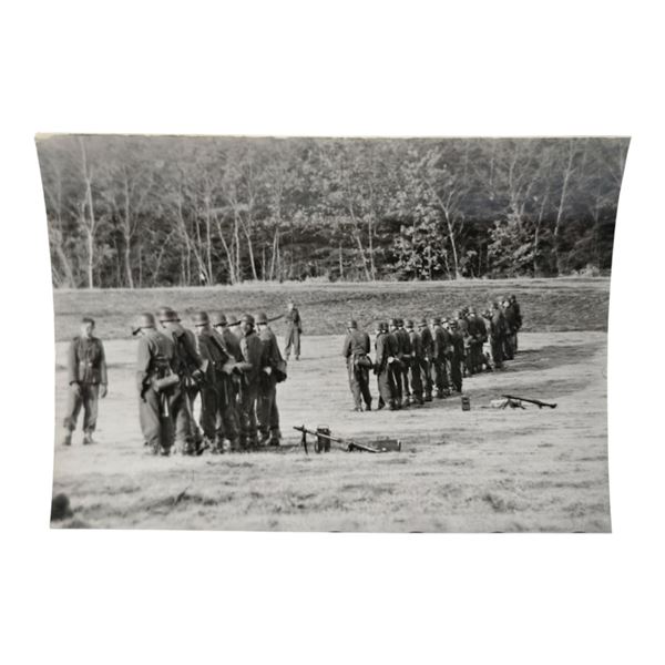 Unpublished Dutch Waffen SS Volunteer Legion - Graz Training Center 1942 Photograph