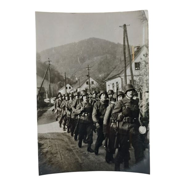 Unpublished Dutch Waffen SS Volunteer Legion - Graz Training Center 1942 Photograph