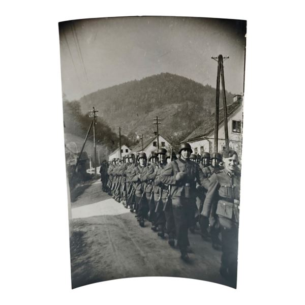Unpublished Dutch Waffen SS Volunteer Legion - Graz Training Center 1942 Photograph