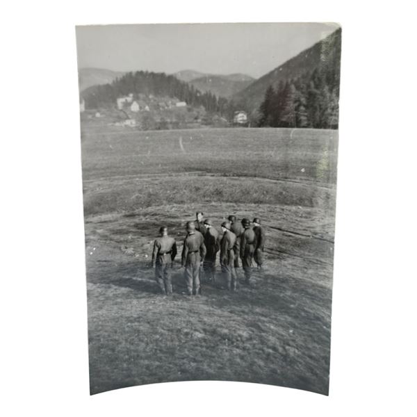 Unpublished Dutch Waffen SS Volunteer Legion - Graz Training Center 1942 Photograph