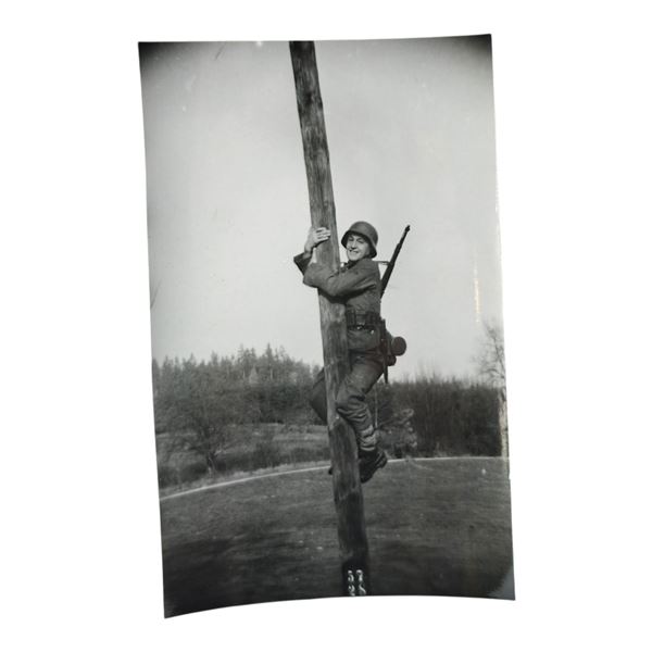 Unpublished Dutch Waffen SS Volunteer Legion - Graz Training Center 1942 Photograph