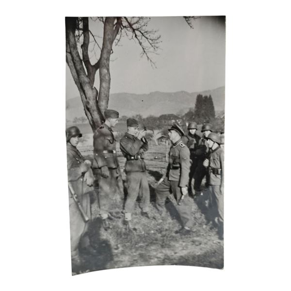 Unpublished Dutch Waffen SS Volunteer Legion - Graz Training Center 1942 Photograph