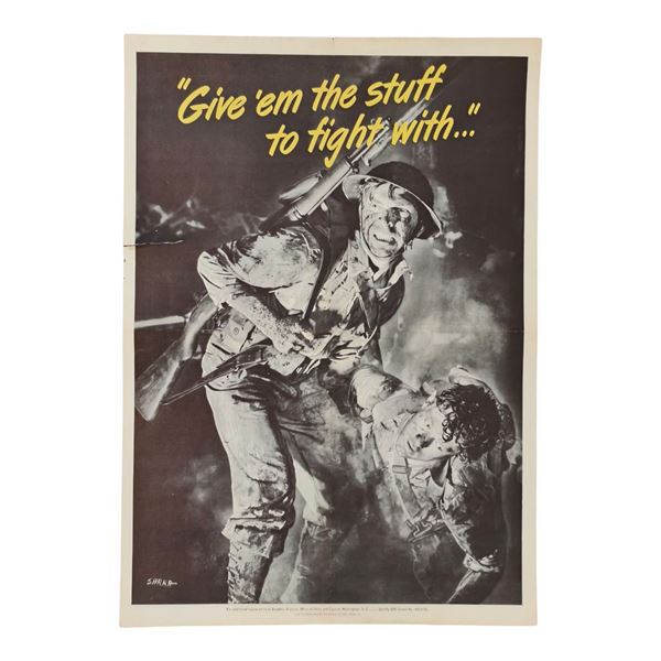 World War II American War Production Poster
