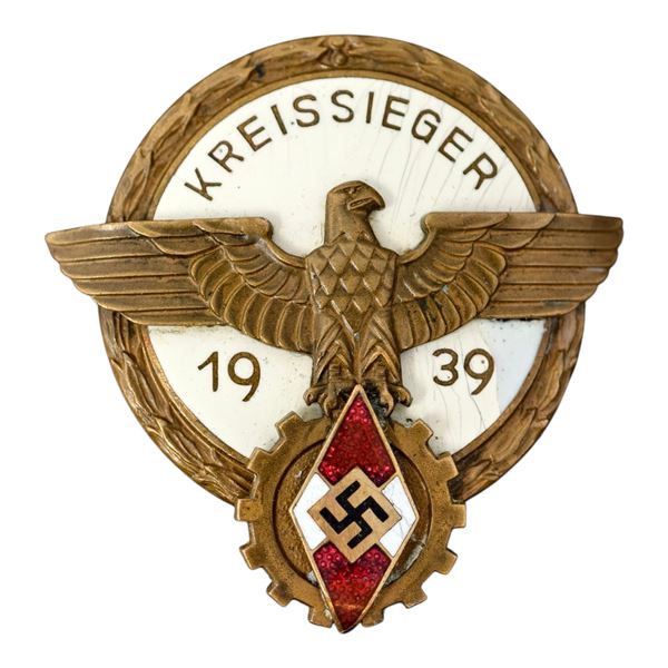 Hitler Youth Kreissieger 1939 Badge