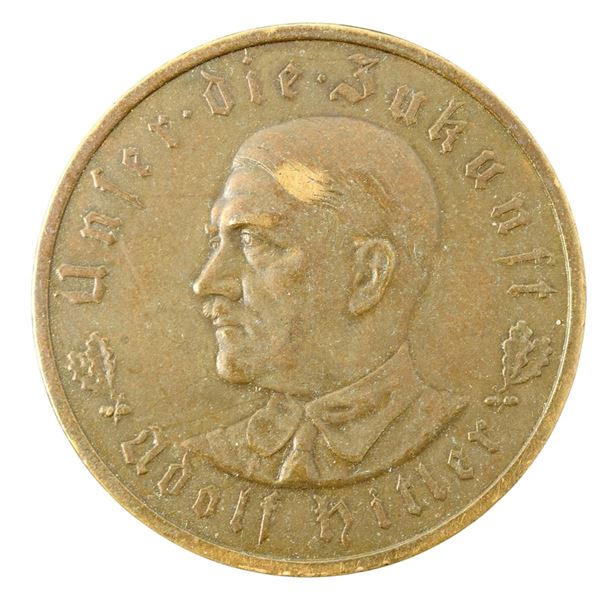 Adolf Hitler Medallion 1933