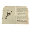 Two Nazi Propaganda Leaflets from Austrian Anschluss Referendum 1938